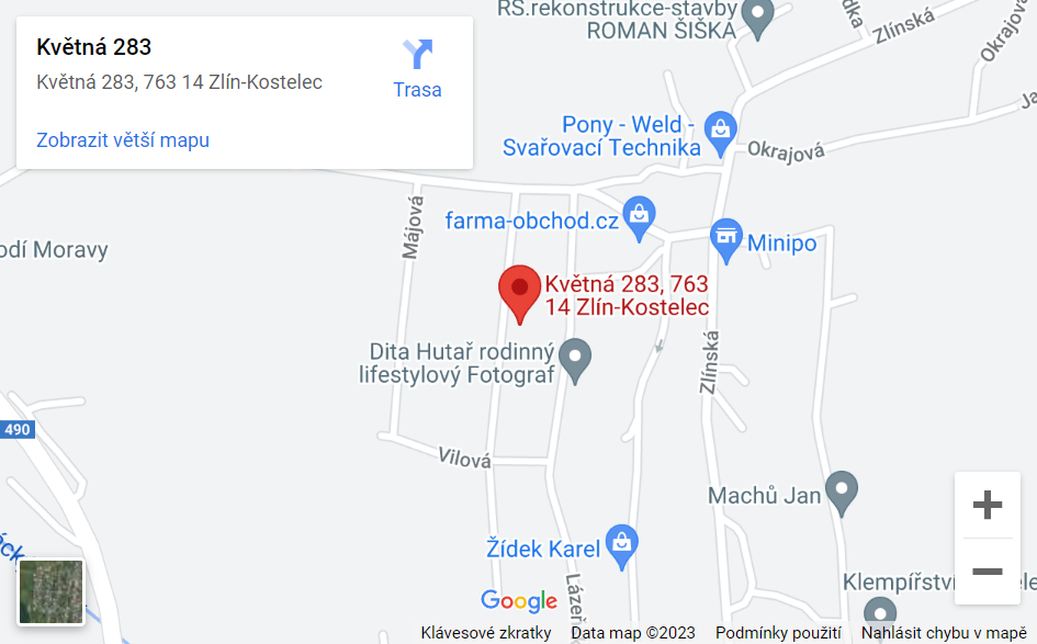 Mapa účetní Zlín - Lenka Martyčáková